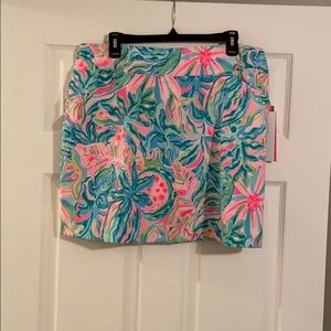NWT Lilly Pulitzer Luxletic Monica Skort